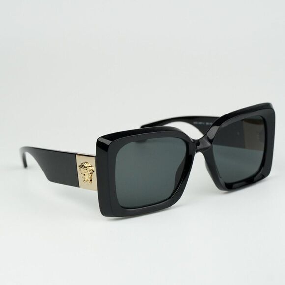 NEW Versace VE4467U GB1/87 Black Grey Butterfly Women Sunglasses VE 4467U main image 10